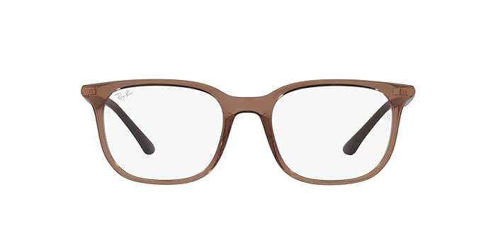 Amazon.com: Ray-Ban RX7211F Low Bridge Fit Square
